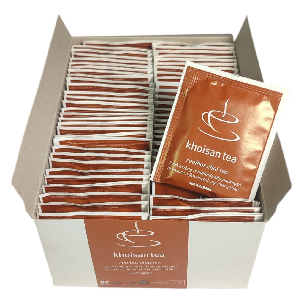 Khoisan Gourmet – Organic Rooibos Chai Tea 60x 2g