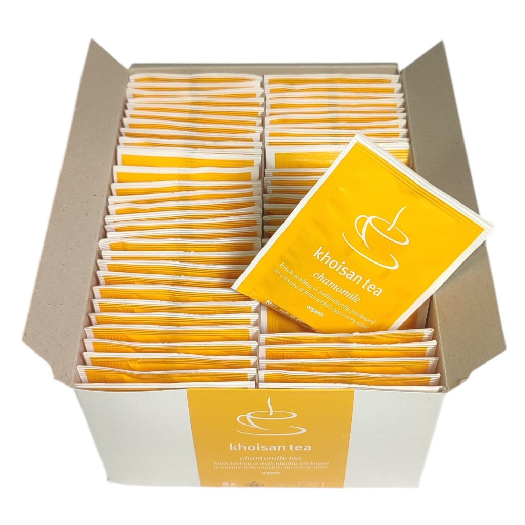 Khoisan Gourmet – Organic Chamomile Tea 60 x 1.5g