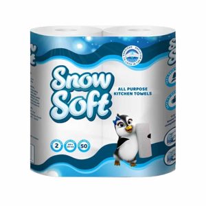 Snow Soft Kitchen towels  2 rolls