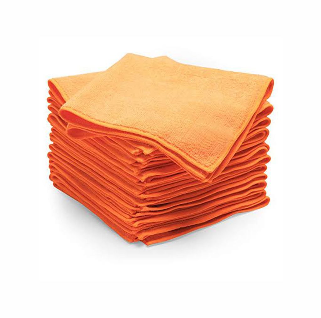 Micro fibre cloth orange 37cmx37cm