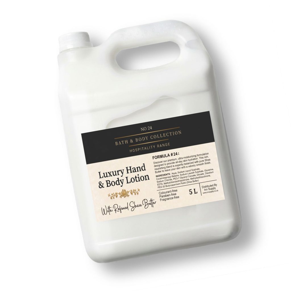 Hand & Body Lotion 5L Fragrance Free (With Refined Shea Butter )