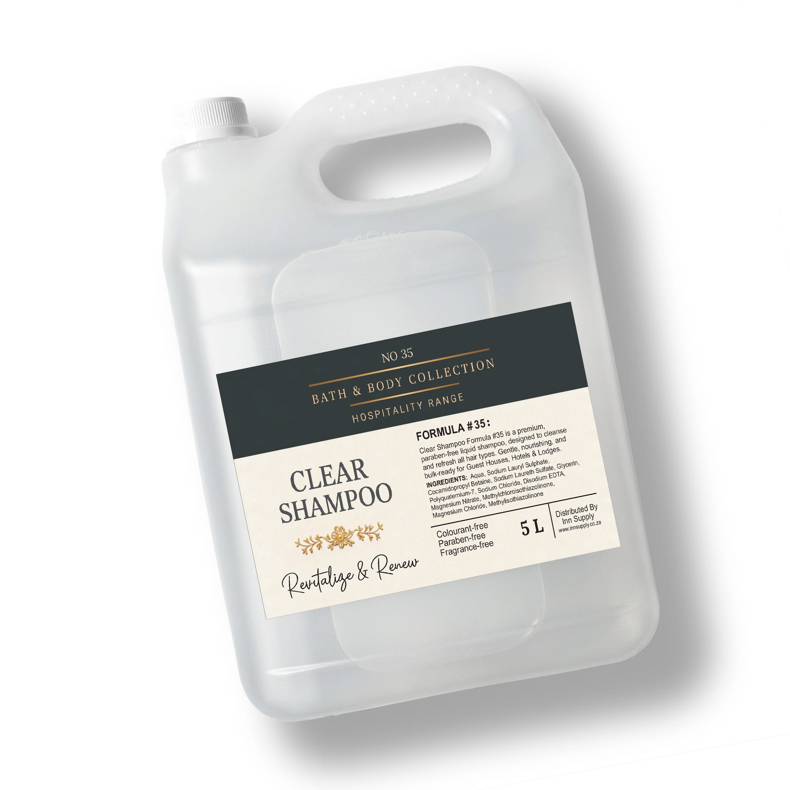 35 clear shampoo