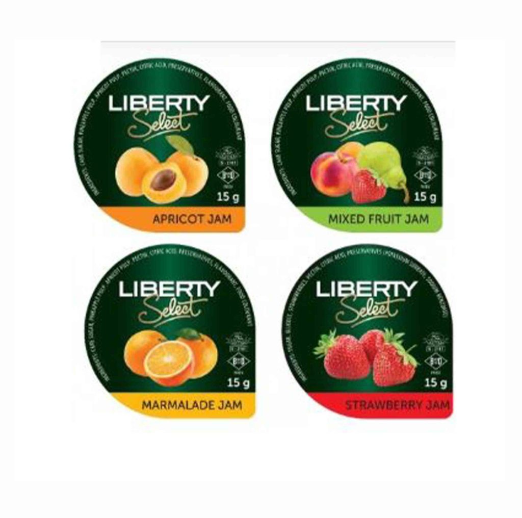 Jam Portions Assorted (Liberty)15g