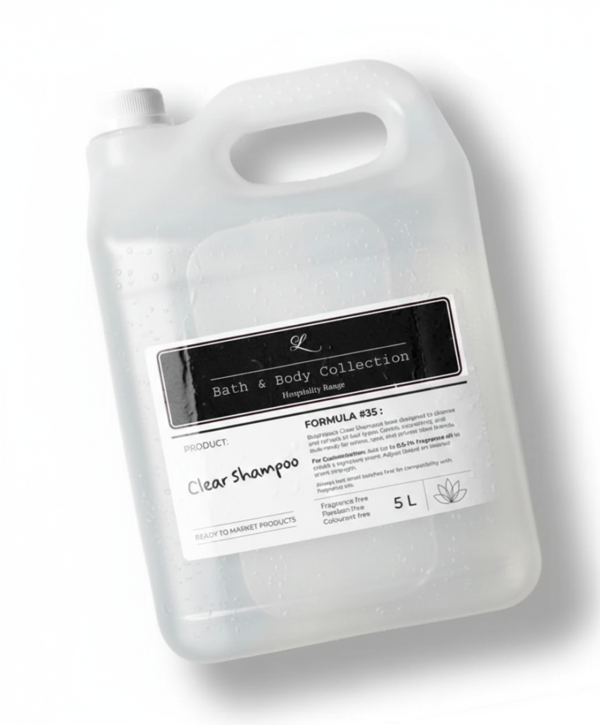 Clear Shampoo 5L (Hotel Quality)