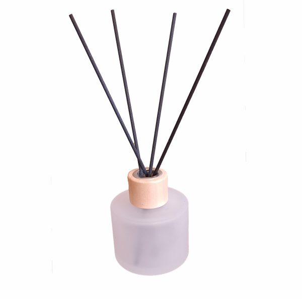 White Frosted Diffuser jar 150ml - Image 3
