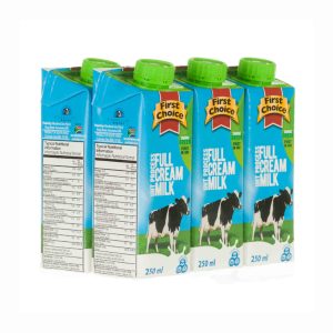 250 ml First Choice Milk Carton