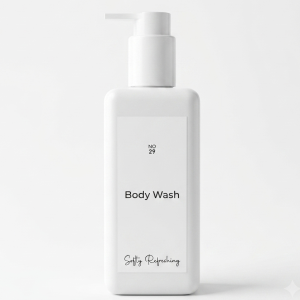 300ml Gloss White Refill Bottle With Lux Pump