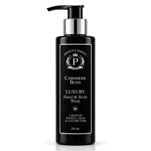 250ml Black Pump Bottle Cashmere Bliss (EMPTY)