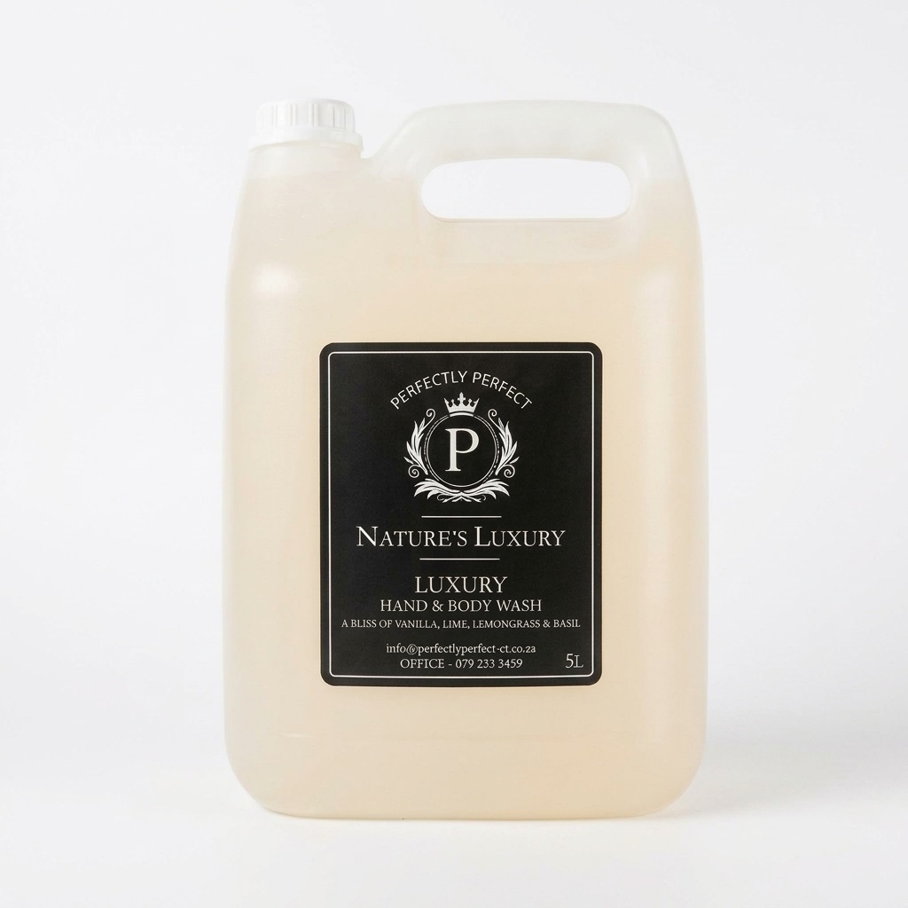 Hand & Body Wash 5 L - Lemongrass & Basil ( Perfectly Perfect Range)